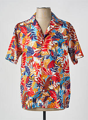 Cămașă cu mâneci scurte roșu SERGE BLANCO bărbat