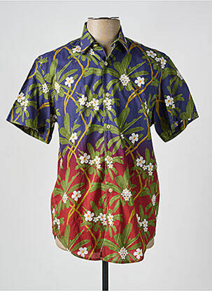 Cămașă cu mâneci scurte albastru SERGE BLANCO bărbat