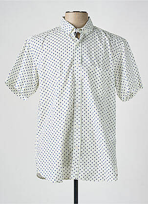 Cămașă cu mâneci scurte albastru SERGE BLANCO bărbat