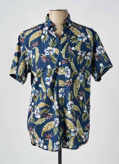 Cămașă cu mâneci scurte albastru SERGE BLANCO bărbat