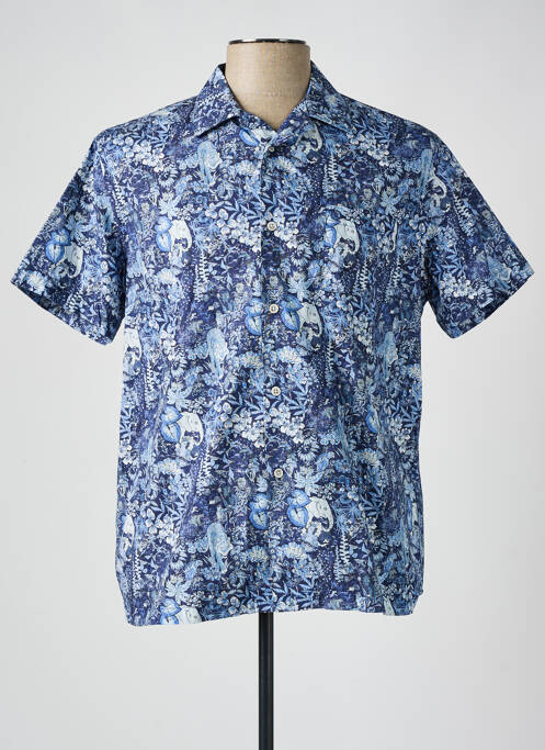 Cămașă cu mâneci scurte albastru SERGE BLANCO bărbat