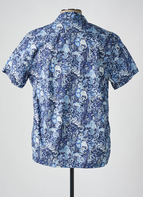 Cămașă cu mâneci scurte albastru SERGE BLANCO bărbat