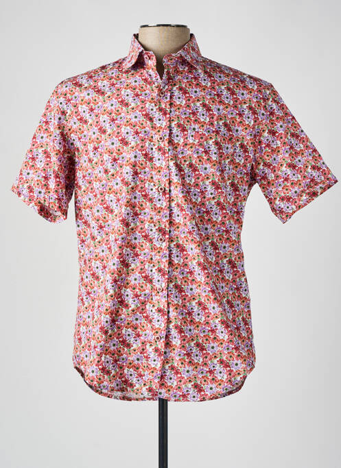 Cămașă cu mâneci scurte portocaliu SERGE BLANCO bărbat