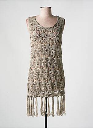 Pulover tunică gri MISMASH femeie