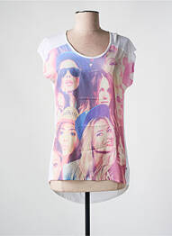 Tricou mâneci scurte mâneci scurte alb LE TEMPS DES CERISES fille