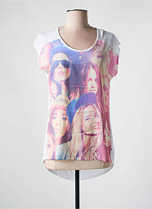 Tricou alb LE TEMPS DES CERISES fată