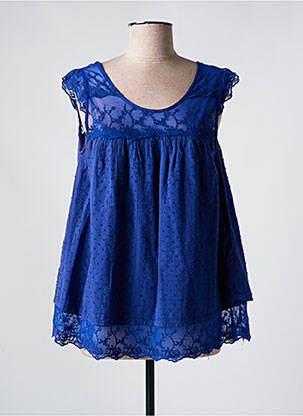 Top albastru FREE SOUL femeie