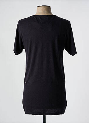 Tricou imprimeu fantezie mâneci scurte negru ELEVEN PARIS femeie