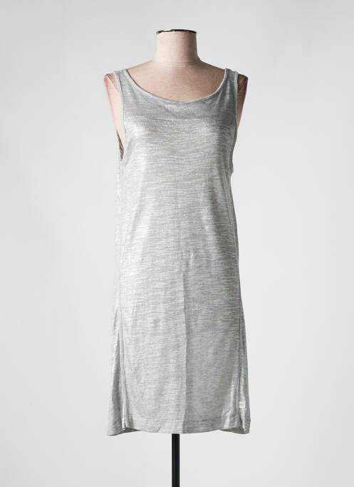 Rochie midi argintiu LE TEMPS DES CERISES femeie