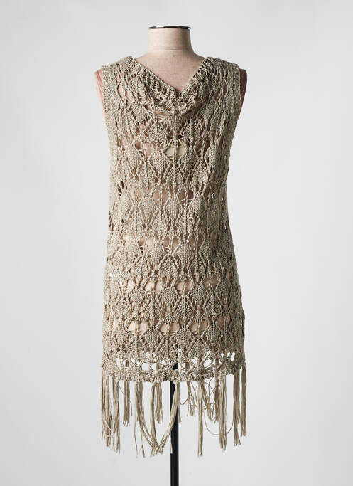 Pulover tunică gri MISMASH femeie