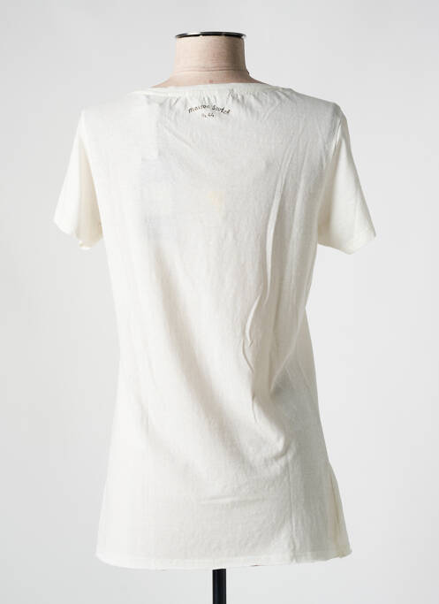 Tricou bej MAISON SCOTCH femeie