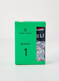 Boxer elasticitate albastru SERGE BLANCO homme