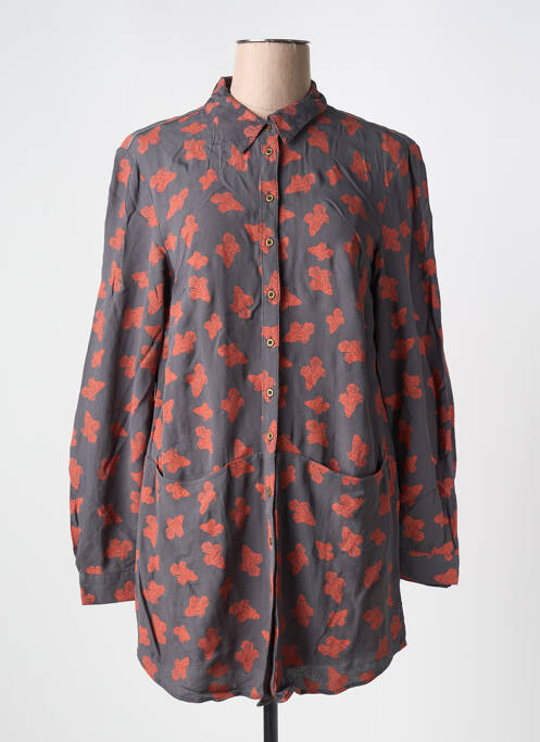 Tunică mâneci lungi gri WHITE STUFF femeie