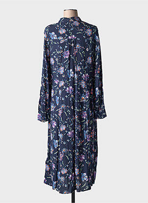 Rochie lungă mâneci lungi mâneci lungi albastru CECIL femeie