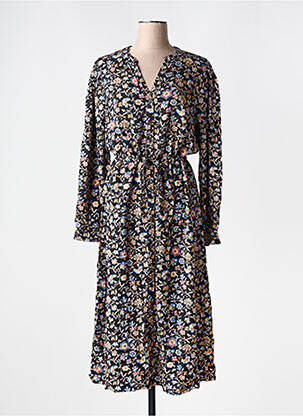 Rochie lungă mâneci lungi mâneci lungi negru GEISHA femeie