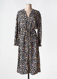 Rochie lungă mâneci lungi mâneci lungi negru GEISHA femeie