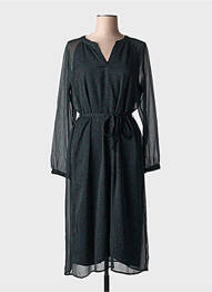Rochie lungă mâneci lungi mâneci lungi negru STREET ONE femeie