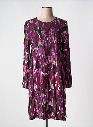 Rochie midi mâneci lungi mâneci lungi violet STREET ONE femeie