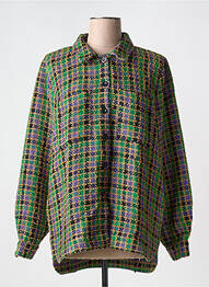 Jachete casual croială dreaptă verde GEISHA femeie