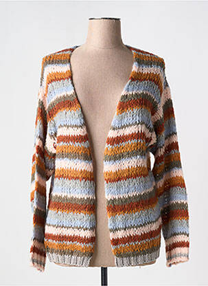 Vestă cu mâneci lungi portocaliu GEISHA femeie