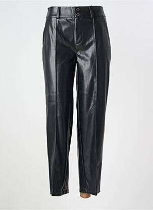 Pantalon slim talie elastică mărime normală negru STREET ONE femeie