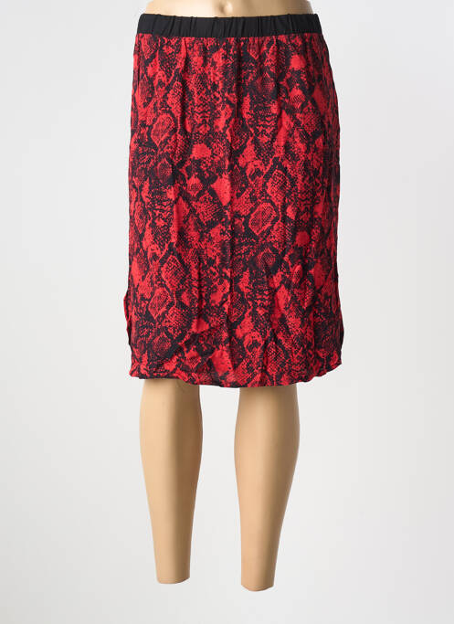 Fustă midi roșu GEISHA femeie