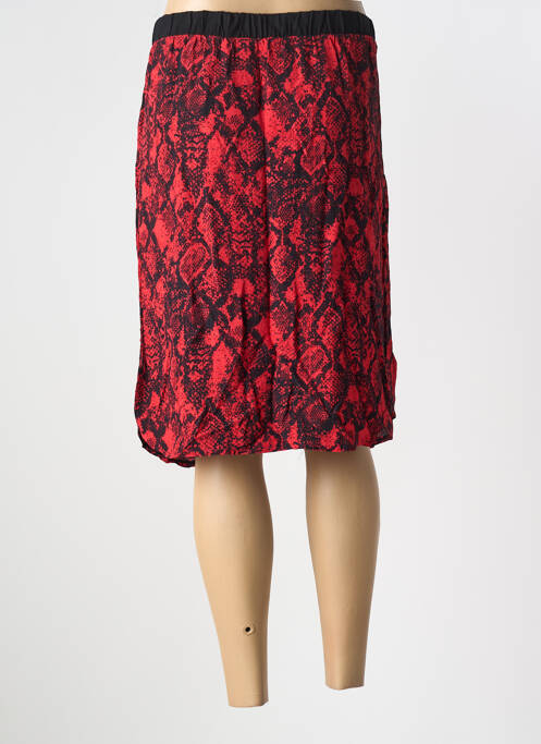 Fustă midi roșu GEISHA femeie