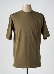Tricou croială cambrată mâneci scurte verde IMPERIAL homme