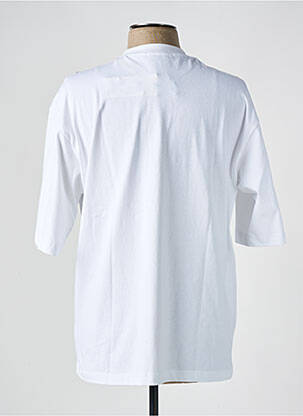 Tricou croială dreaptă mâneci scurte alb IMPERIAL bărbat
