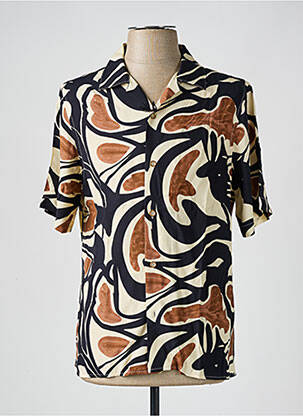 Cămașă cu mâneci scurte negru IMPERIAL bărbat