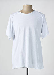 Tricou croială dreaptă mâneci scurte alb IMPERIAL homme