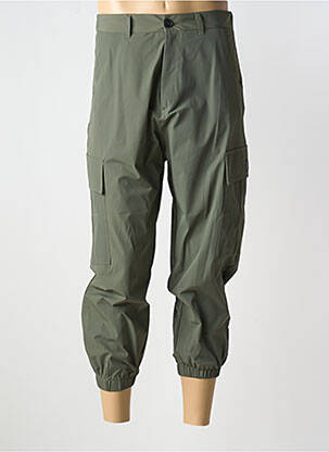 Pantalon cargo strânsă pe partea de jos mărime normală verde IMPERIAL bărbat