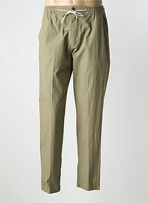 Pantalon chino țesătură poplin mărime normală verde IMPERIAL bărbat