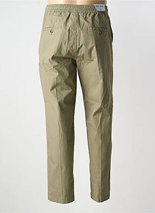Pantalon chino țesătură poplin mărime normală verde IMPERIAL bărbat
