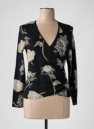 Tricou negru FOSBY femeie