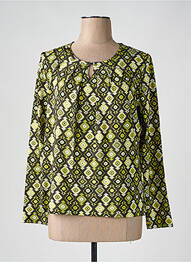 Tricou mâneci lungi mâneci lungi verde FRANK WALDER femme