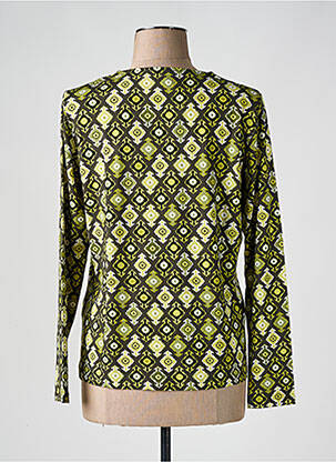 Tricou mâneci lungi mâneci lungi verde FRANK WALDER femeie