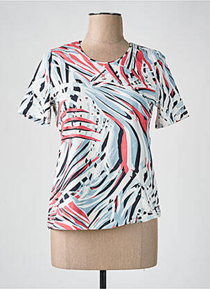 Tricou elasticitate mâneci scurte gri BARBARA LEBEK femeie