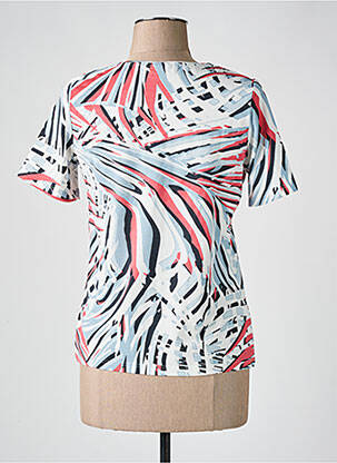 Tricou elasticitate mâneci scurte gri BARBARA LEBEK femeie