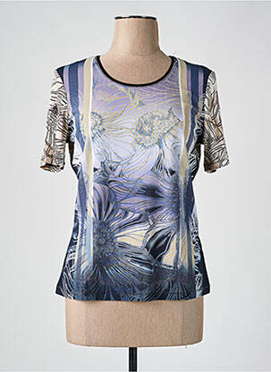 Tricou elasticitate mâneci scurte violet BARBARA LEBEK femeie