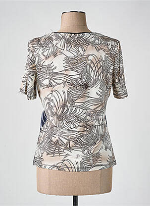 Tricou elasticitate mâneci scurte violet BARBARA LEBEK femeie