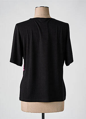 Tricou imprimeu fantezie mâneci scurte roz LUCIA femeie