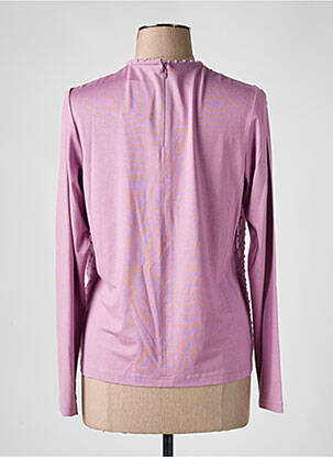 Top elasticitate mâneci lungi violet FRANK WALDER femeie