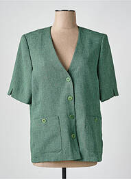 Jachete elegante buzunare verde FRANK WALDER femeie