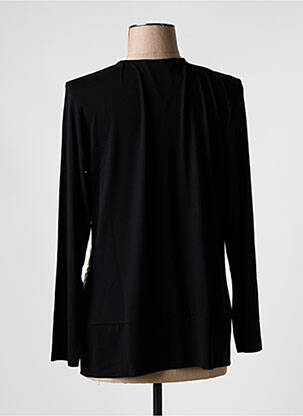 Tricou mâneci lungi mâneci lungi negru FRANK WALDER femeie