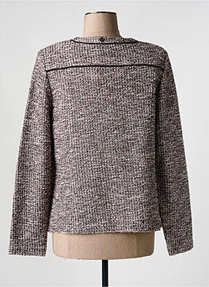 Jachete casual guler rotund violet LUCIA femeie