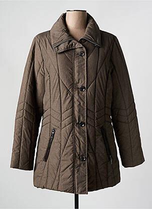 Geacă matlasată maro RABE femeie