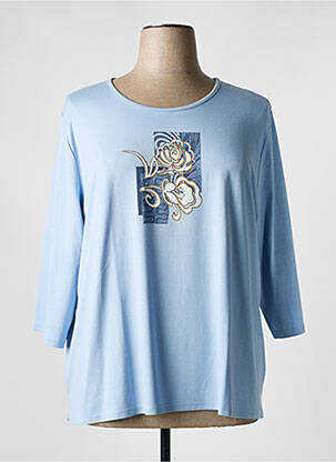 Tricou albastru FRANK WALDER femeie