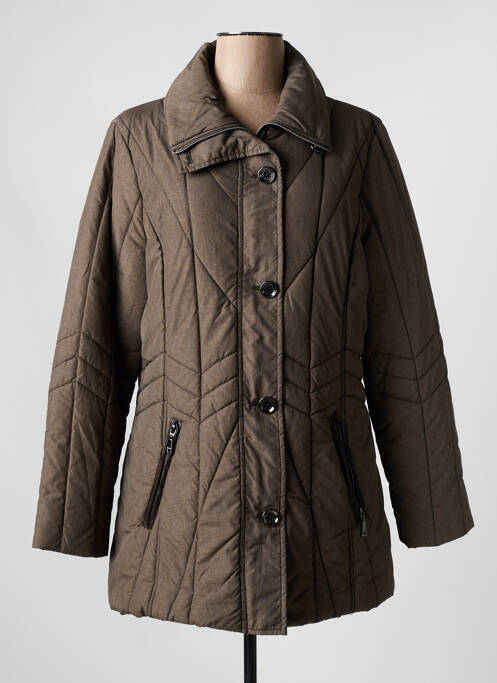 Geacă matlasată maro RABE femeie