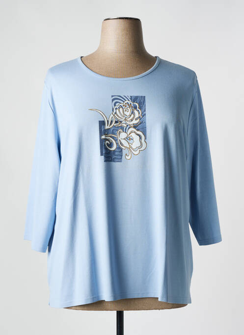 Tricou albastru FRANK WALDER femeie